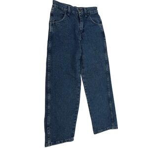 Rustler by Wrangler Kids Relaxed Fit Jeans Blue Denim Size 10 Slim NWT